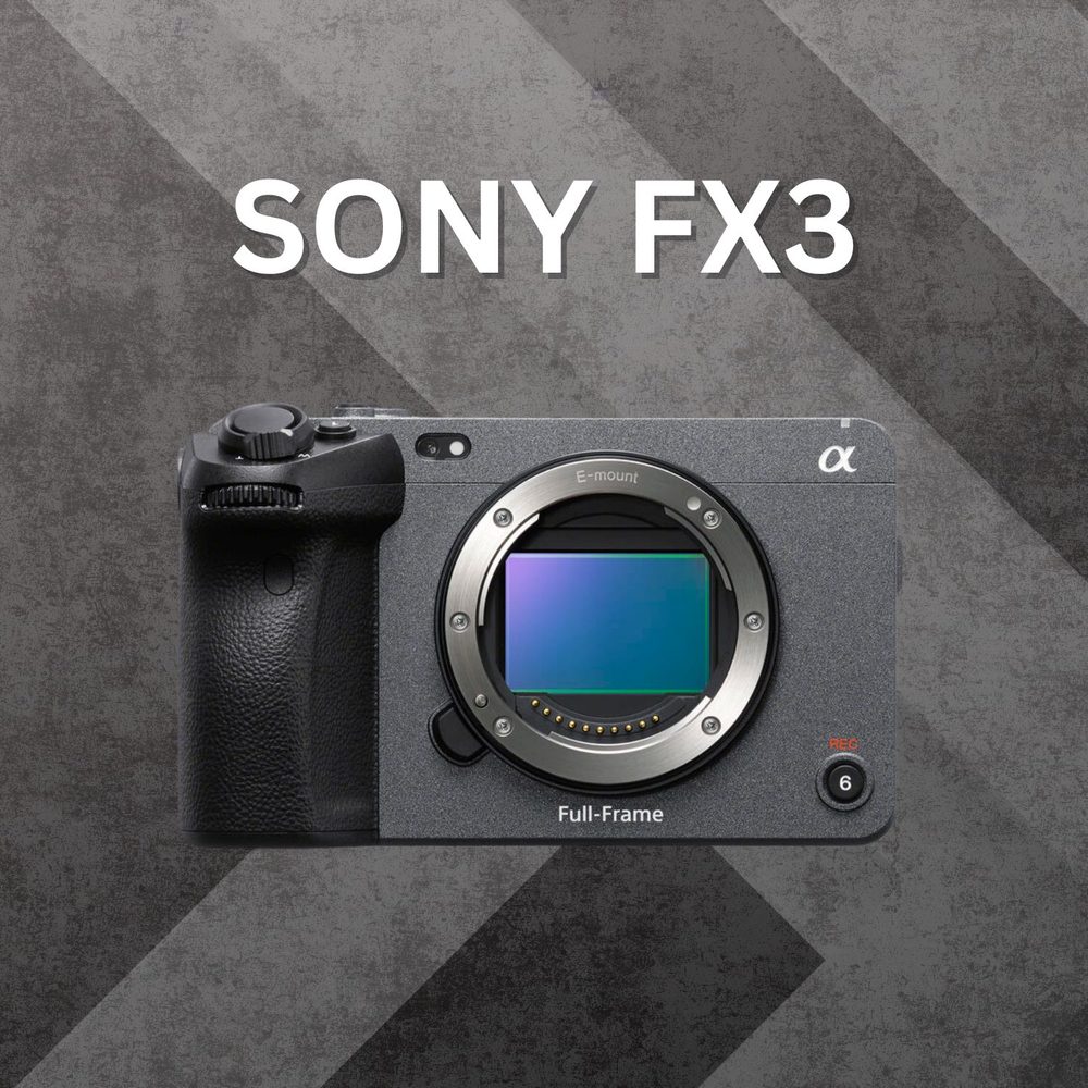 CHXLST cheat sheet sticker for the Sony FX3